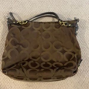 Brown Coach purse
